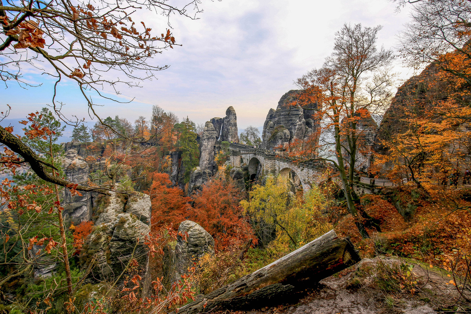 Die Bastei.