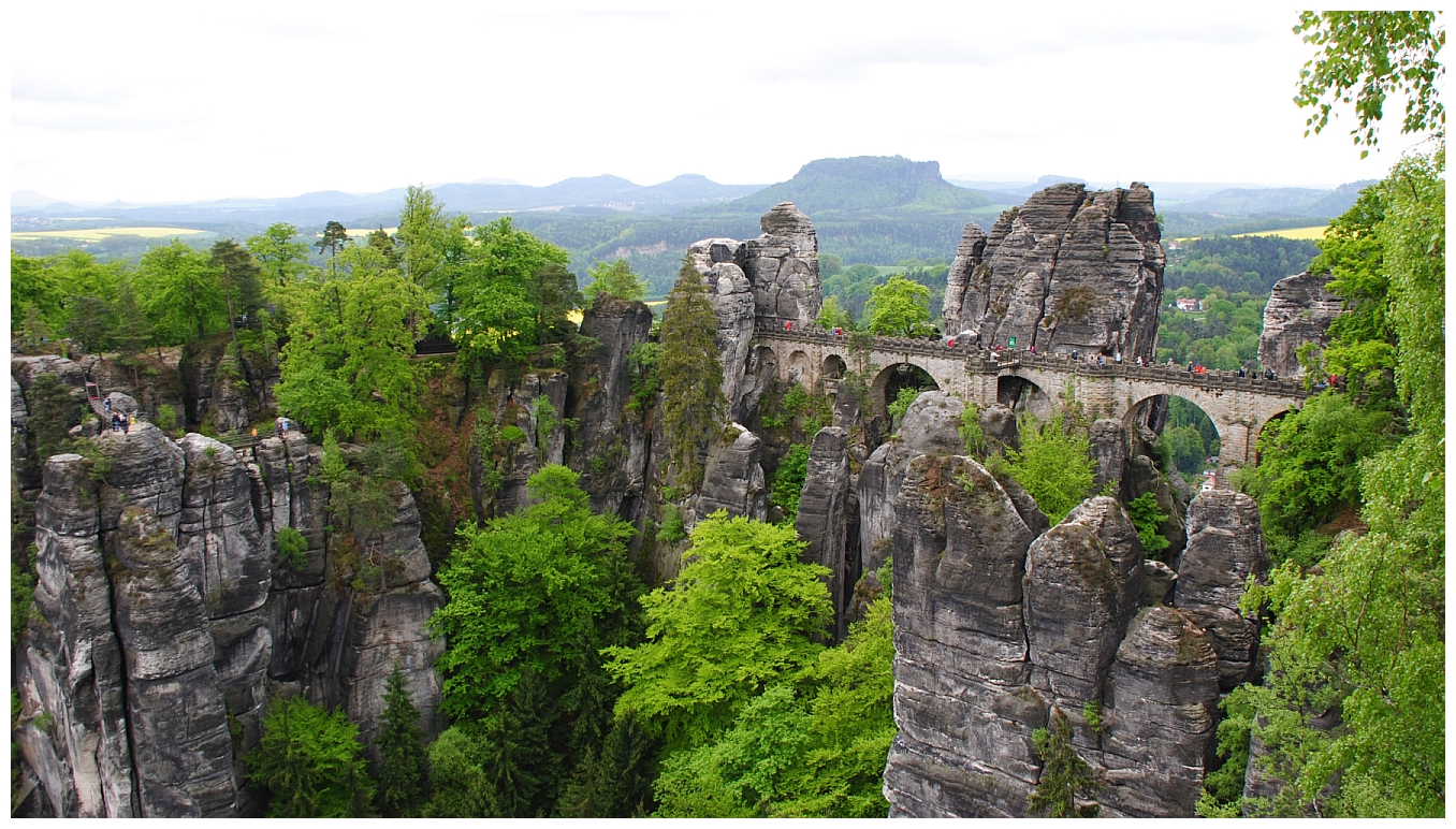 Die Bastei...