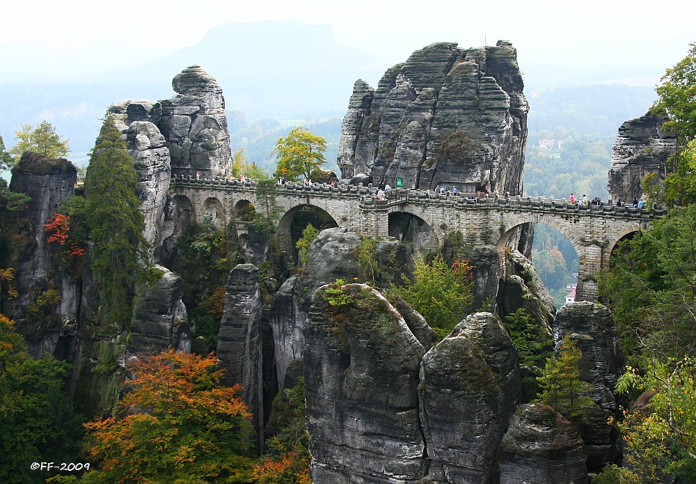 Die Bastei (Elbsandsteingebirge)