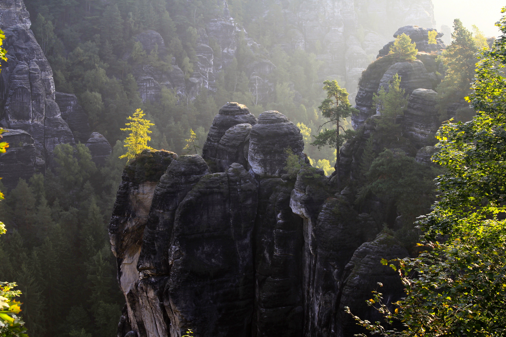 die Bastei erwacht