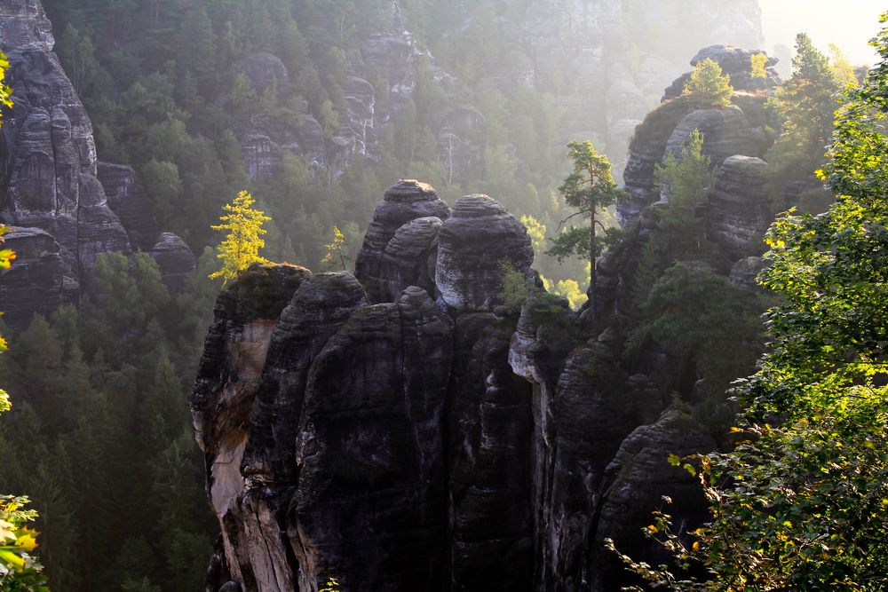 die Bastei erwacht