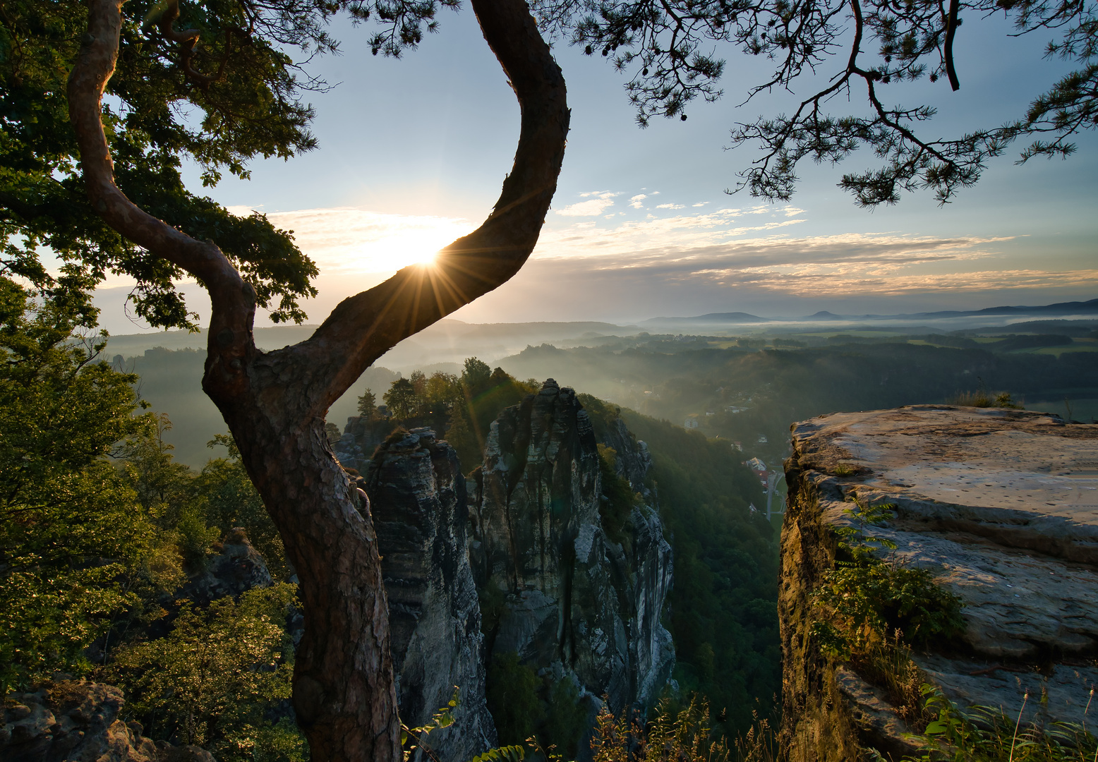 Die Bastei erwacht