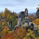 Die Bastei im Herbst