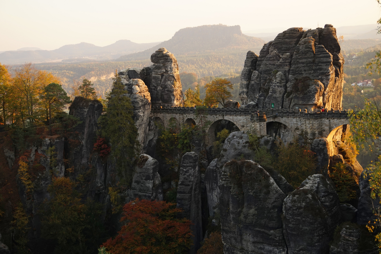 Die Bastei im Herbst