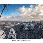 Die Bastei im Schnee 2014