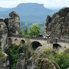 Die Bastei in der Sächsischen Schweiz