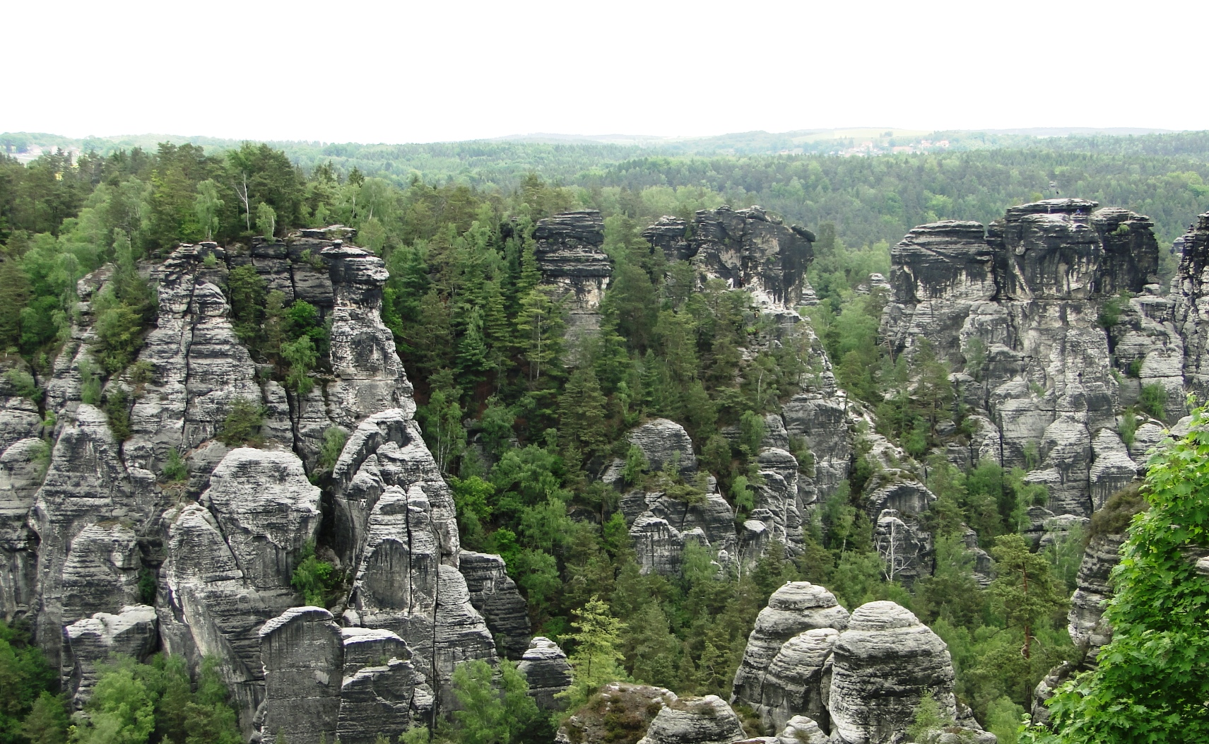 Die Bastei - unbeschreibliche und beeindruckende Felsformationen