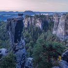 Die Bastei-Wehlnadel im Elbsandsteingebirge