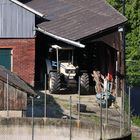 Die Bauern haben Lamborghini in der Scheune