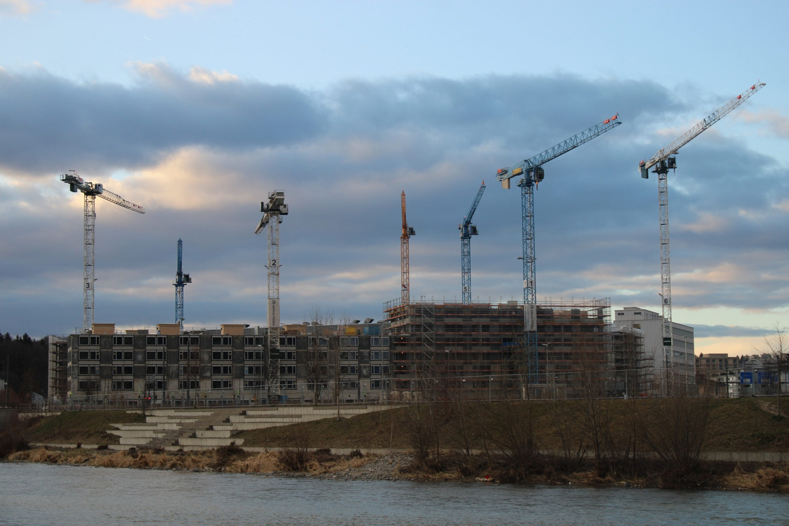 Die Baustelle in Emmen