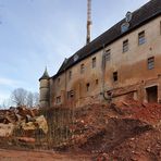 Die Baustelle Schloss Lichtenstein