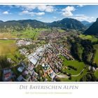 Die Bayerischen Alpen 360° Luftaufnahme von Oberammergau