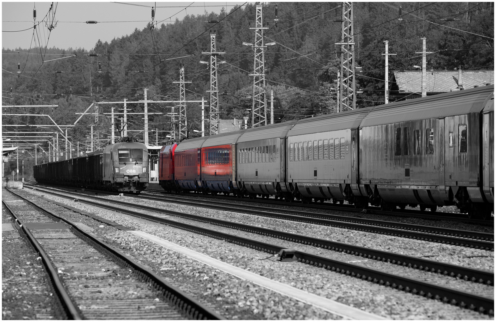 Die Begegnung am Bahnhof Vöcklabruck