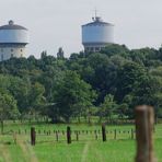 Die beiden Wassertürme der Stadt Hamm in Westfalen
