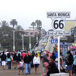 Die bekannteste Straße der Welt die Route 66 endet hier