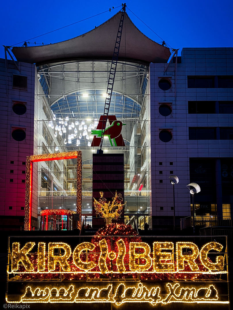 Die Beleuchtung leuchtet um die Wette