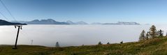 Die Berchtesgadener Alpen vom Spielberg 2