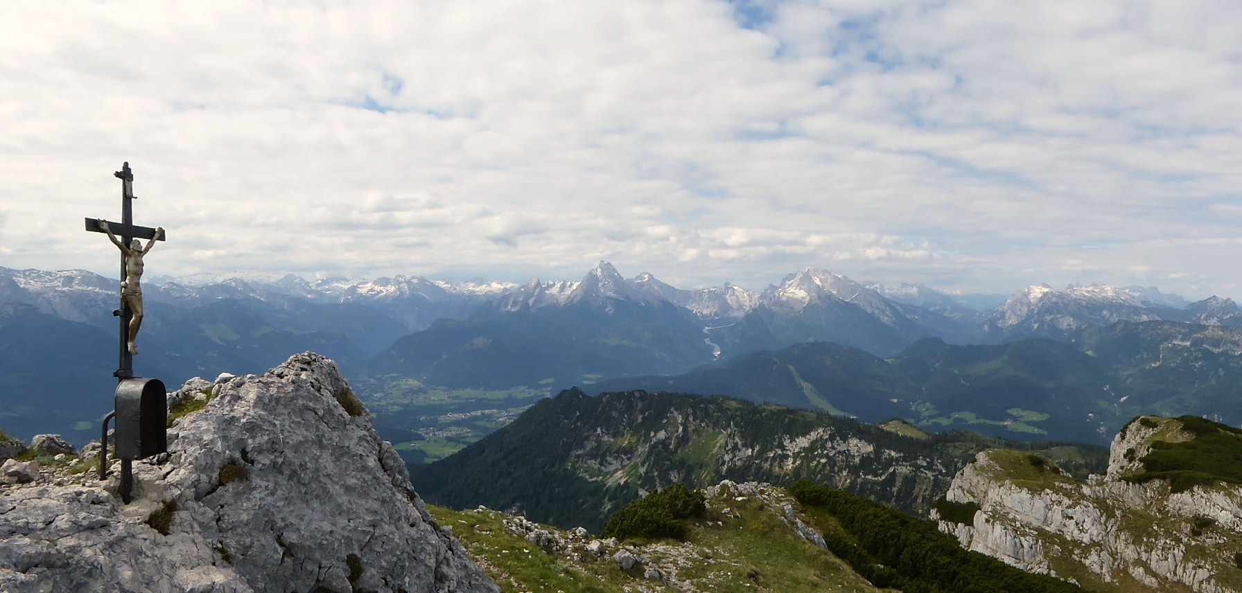 Die Berchtesgadener Berge...