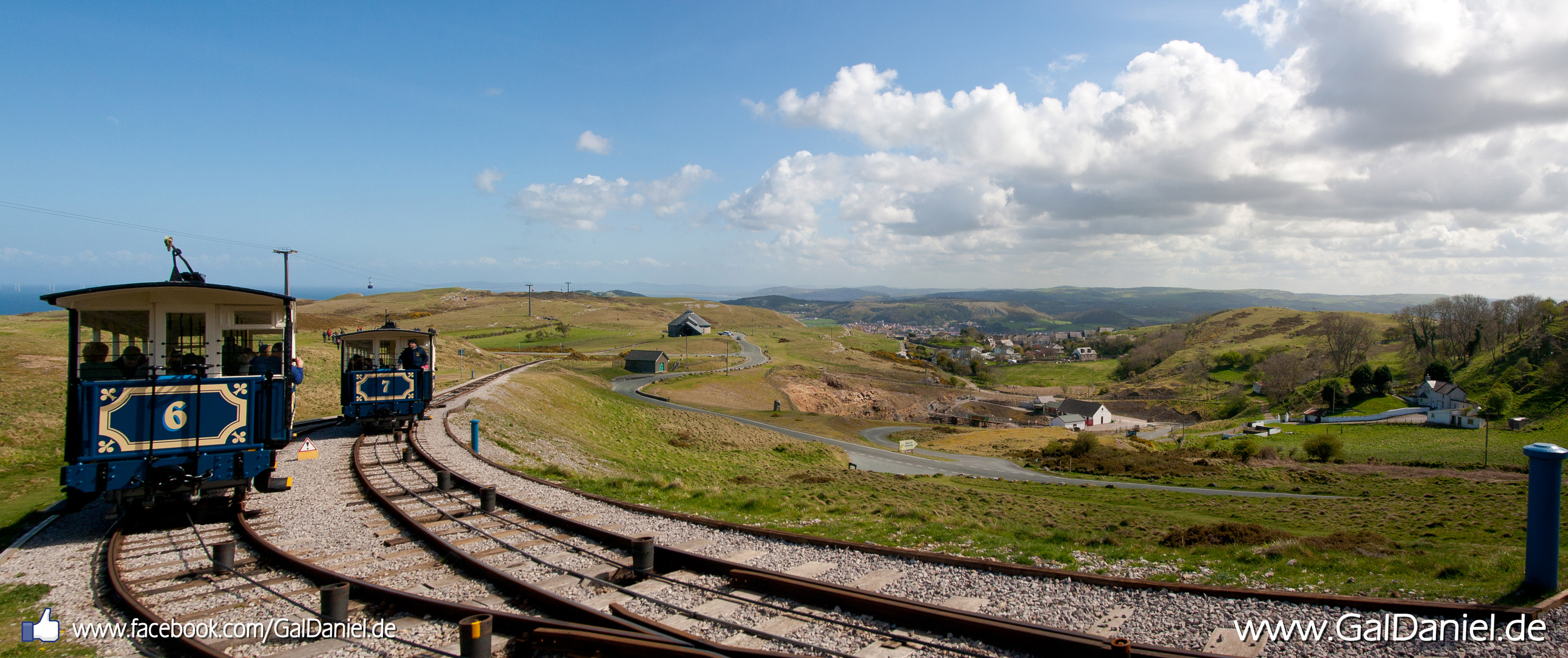 Die Bergbahn in Wales