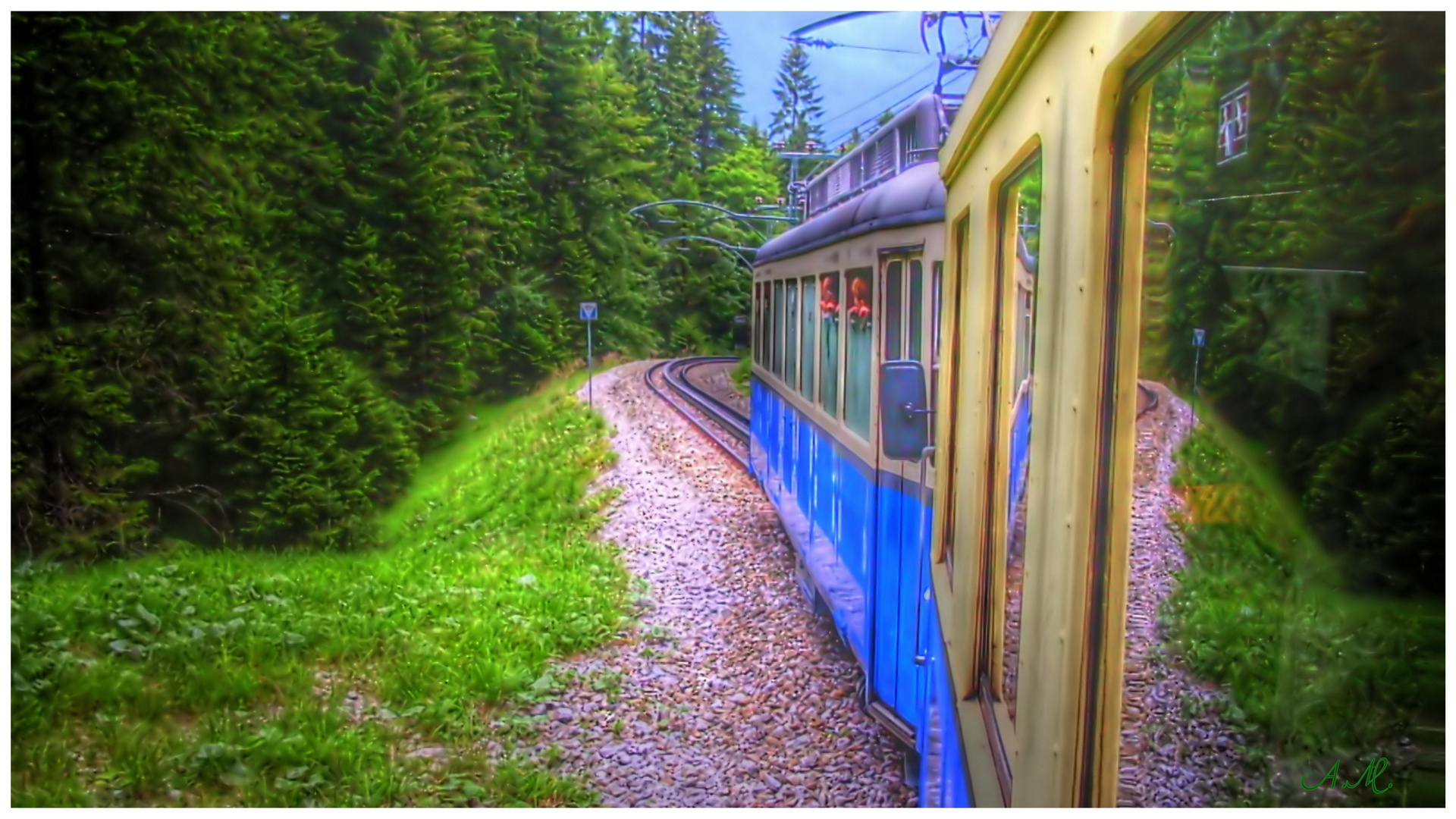 Die Bergbahn zur Zugspitze