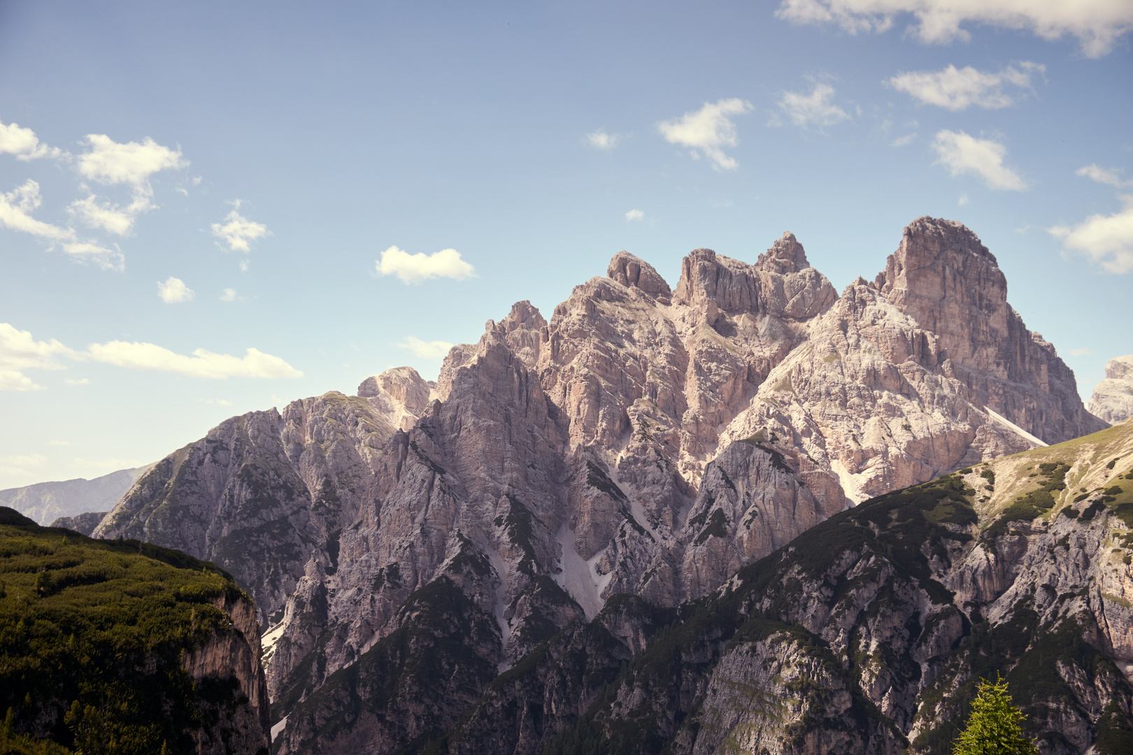 Die Berge der Dolomiten