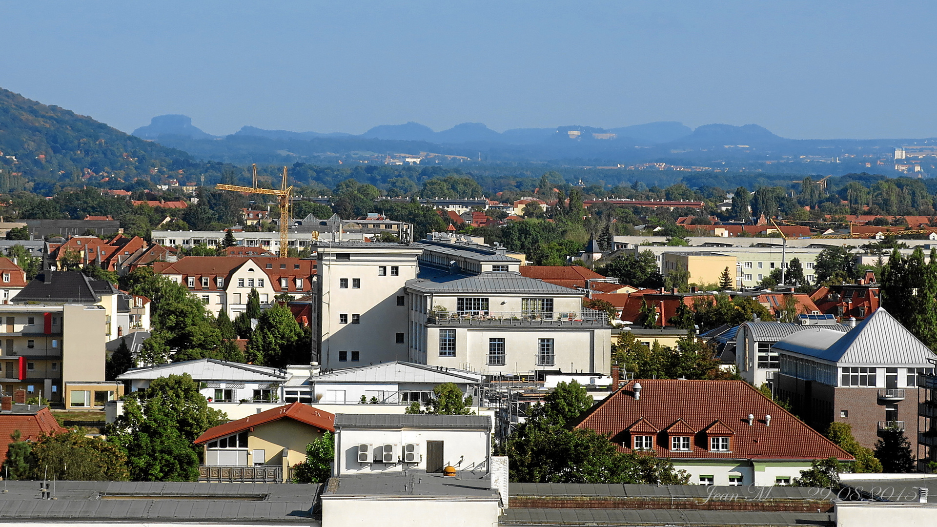 Die Berge der Sächsischen Schweiz