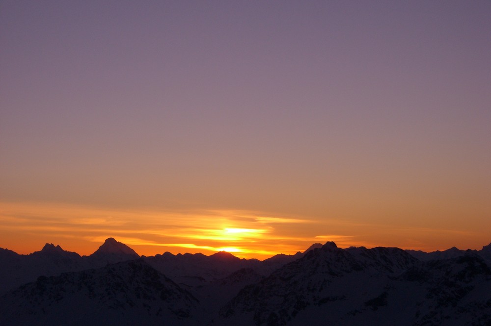 Die Berge erwachen