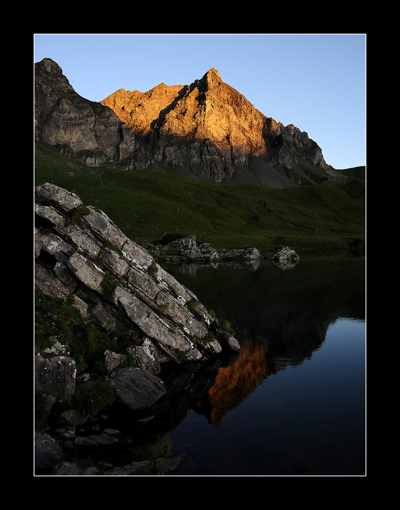 Die Berge glühen