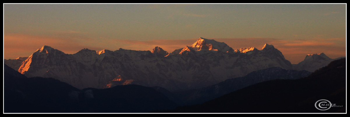 Die Berge in der Umgebung