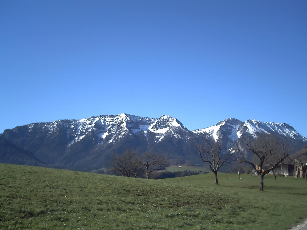 die Berge in Inzell