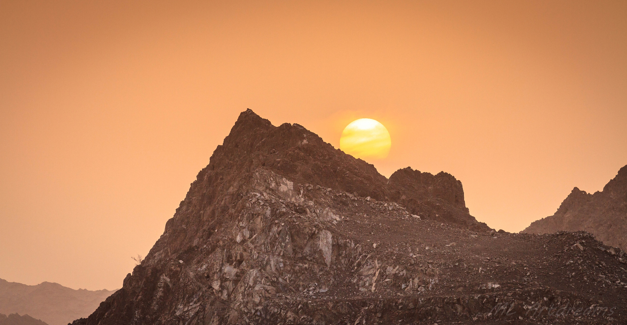 Die Berge Omans