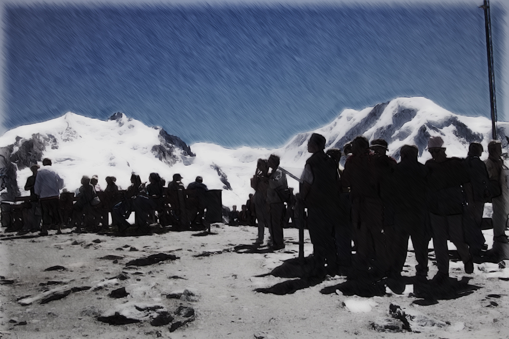 die berge rufen - und wir schauen ...