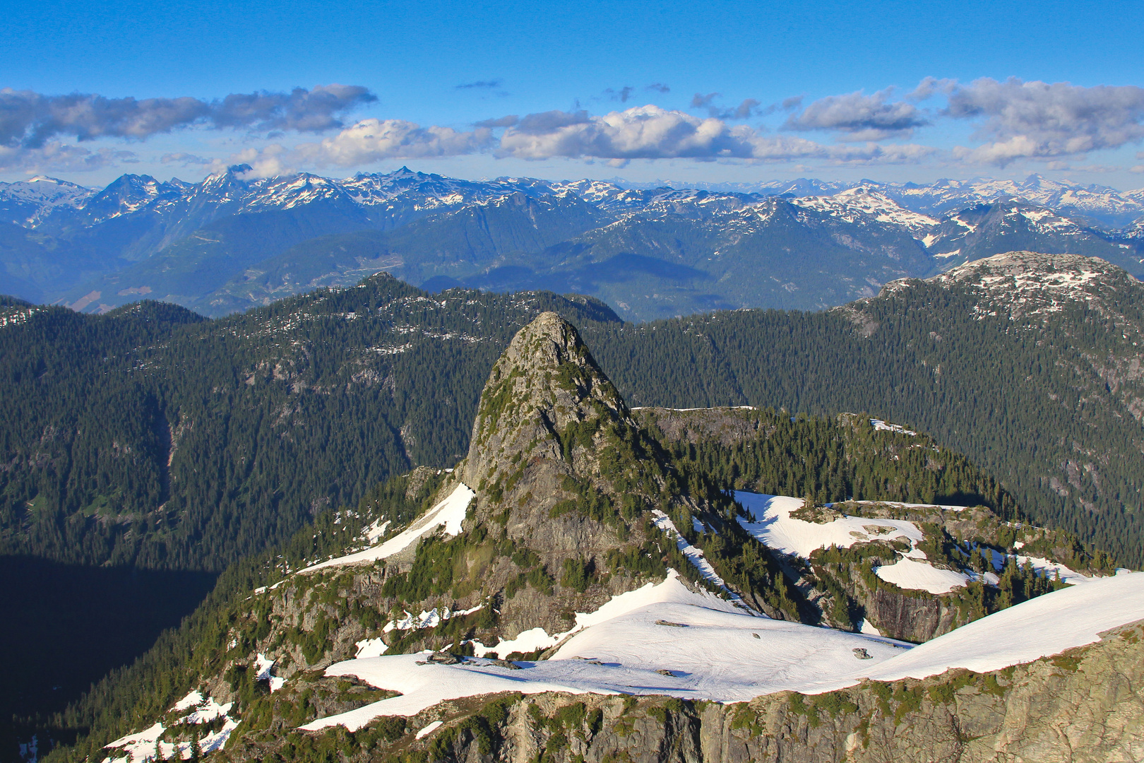 Die Berge um Vancouver