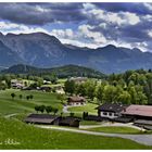 Die Berge vom Berchtesgadener Land von Bischofswiesen