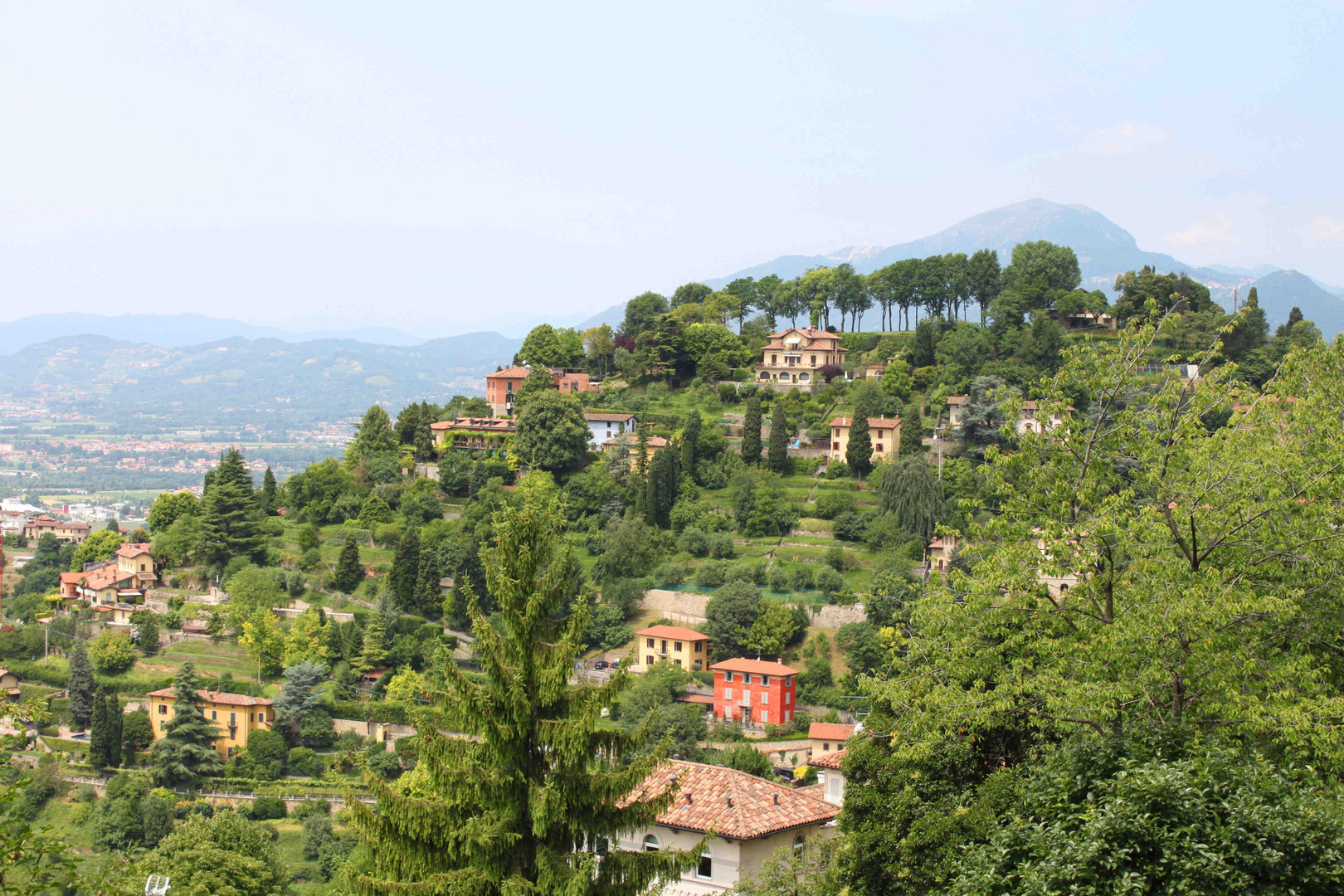 Die Berge von Bergamo