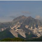 Die Berge von Carrara