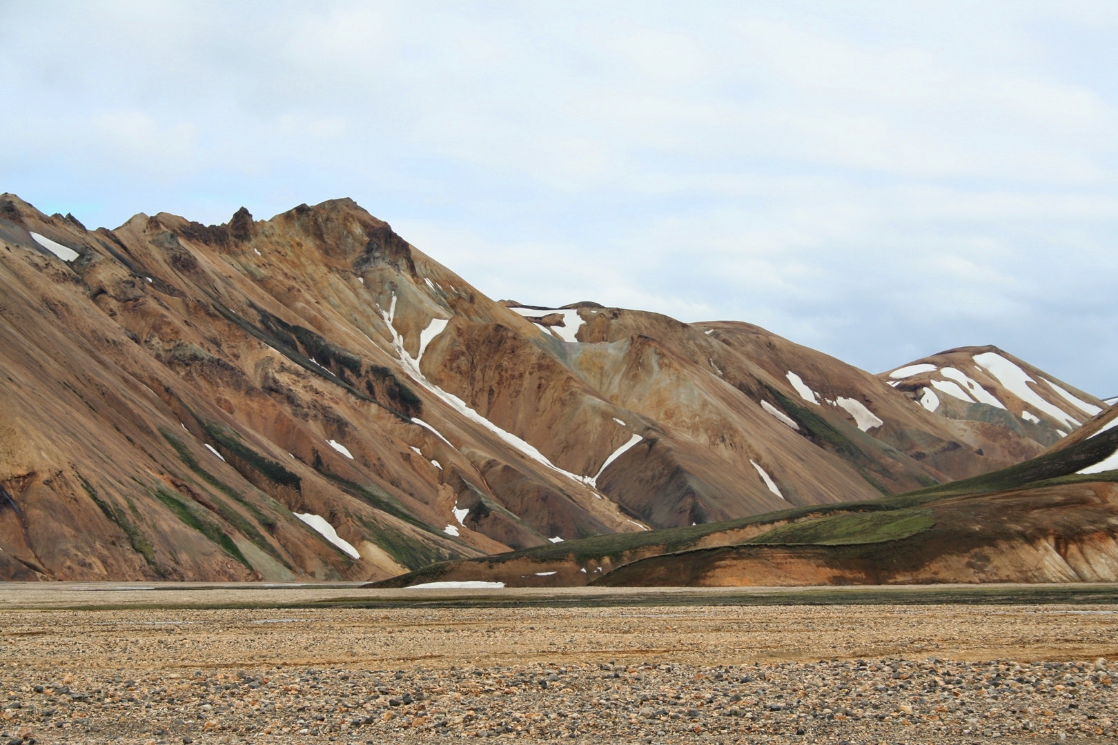 Die Berge von Landmannalaugar