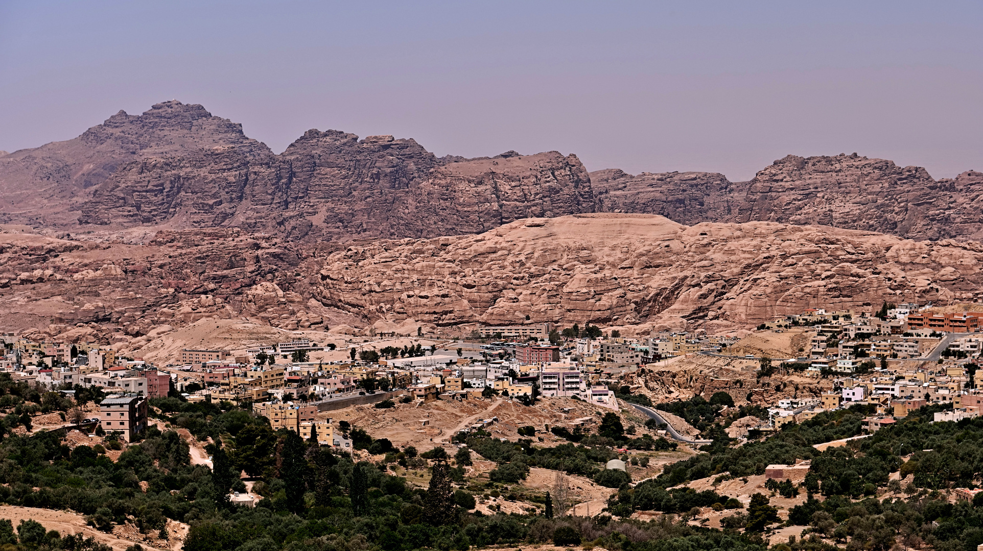 Die Berge von Petra