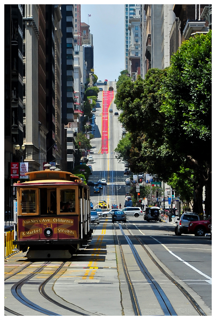 Die Berge von San Francisco