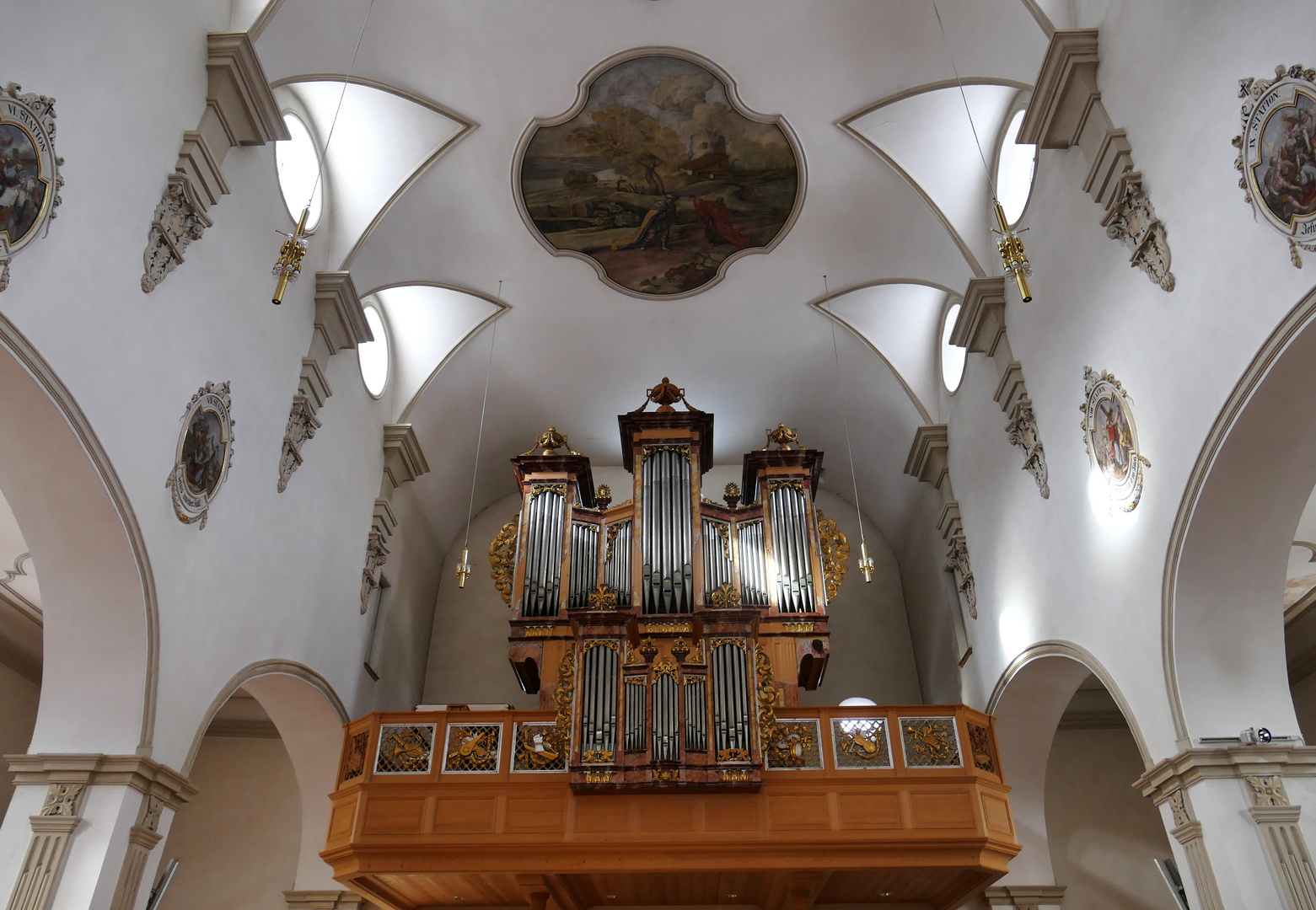 ...die Bergönzle Orgel in Tschagguns...