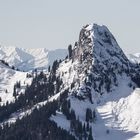 Die Bergspitze.