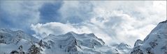 die BERgspitzen des BERnina-Massifs