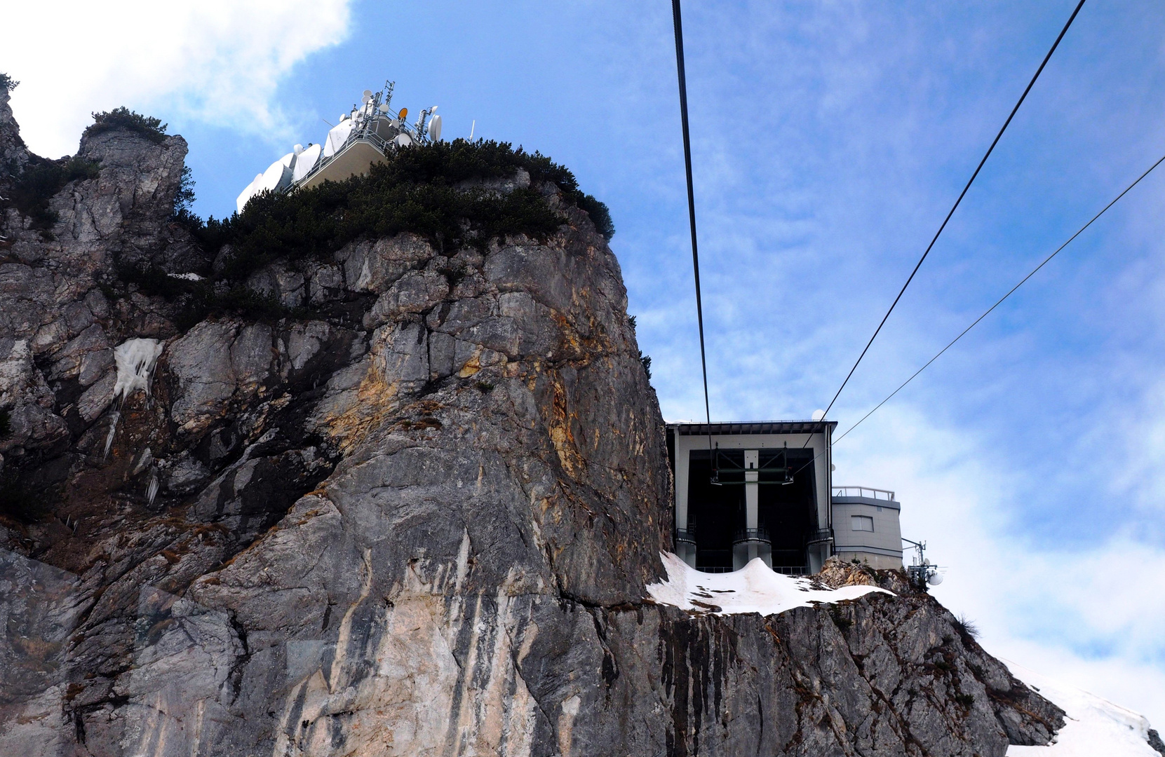 Die Bergstation der Untersbergbahn