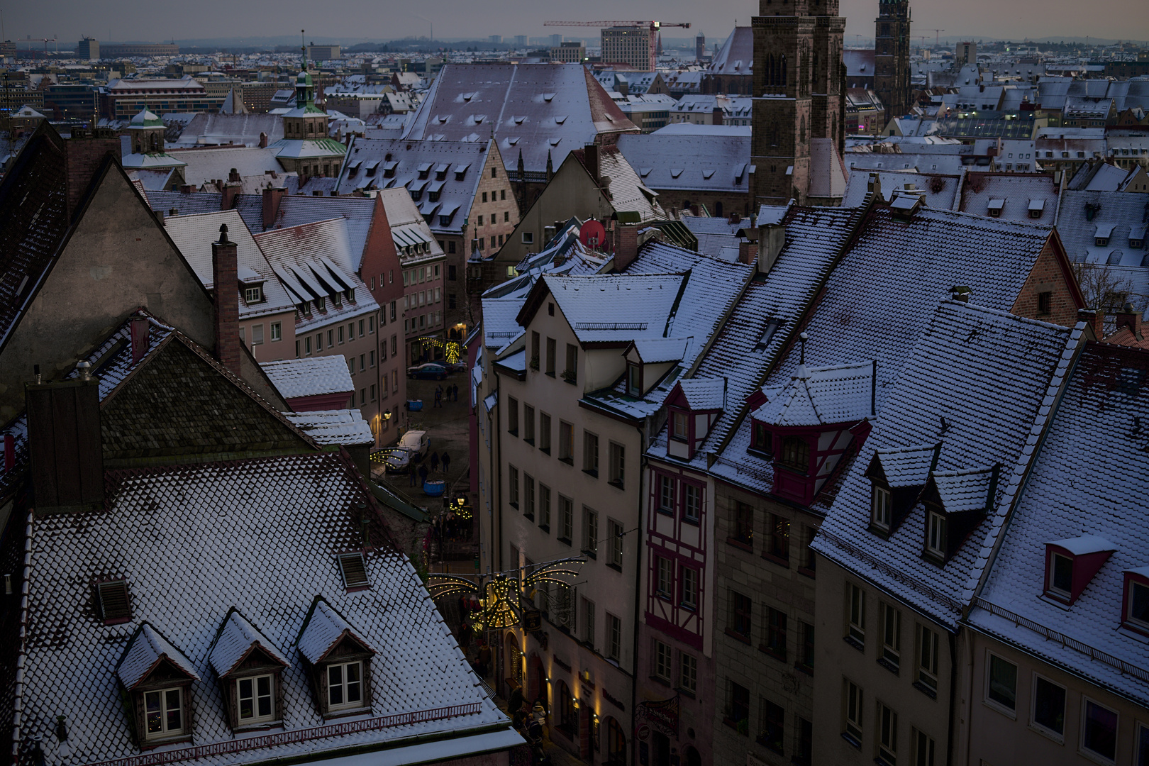 Die Bergstrasse in Nürnberg