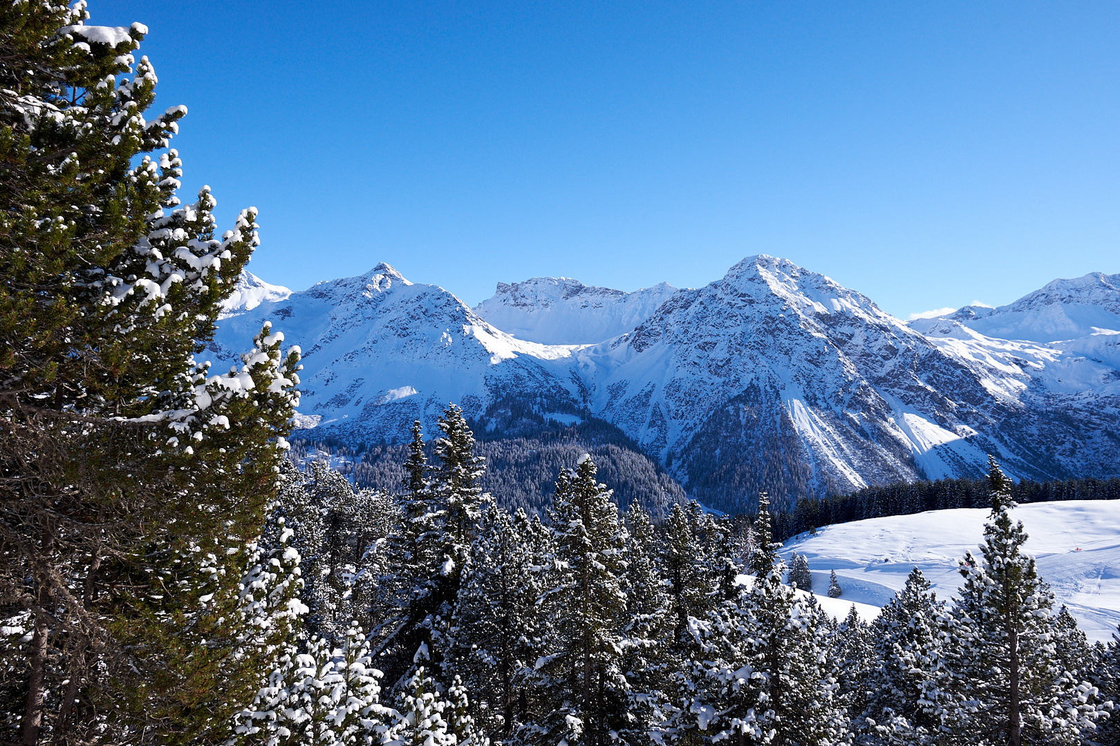 Die Bergwelt von Arosa