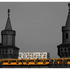 Die Berliner U-Bahn ist gelb