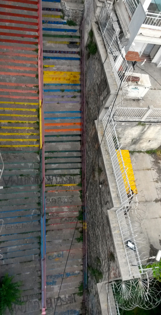 Die berüchtigten Rainbow Stairs