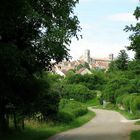 Die berühmte Basilika Maria Magdalena im Burgund in Frankreich