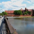 Die berühmte Marienburg an der Nogat (Panorama)