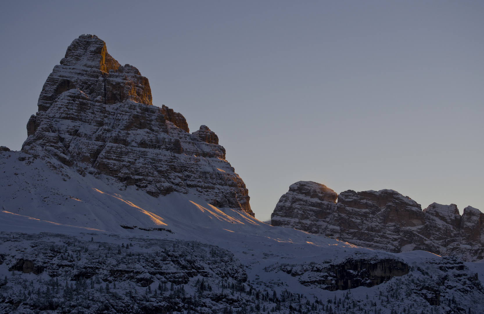 Die berühmten 3 Berge....